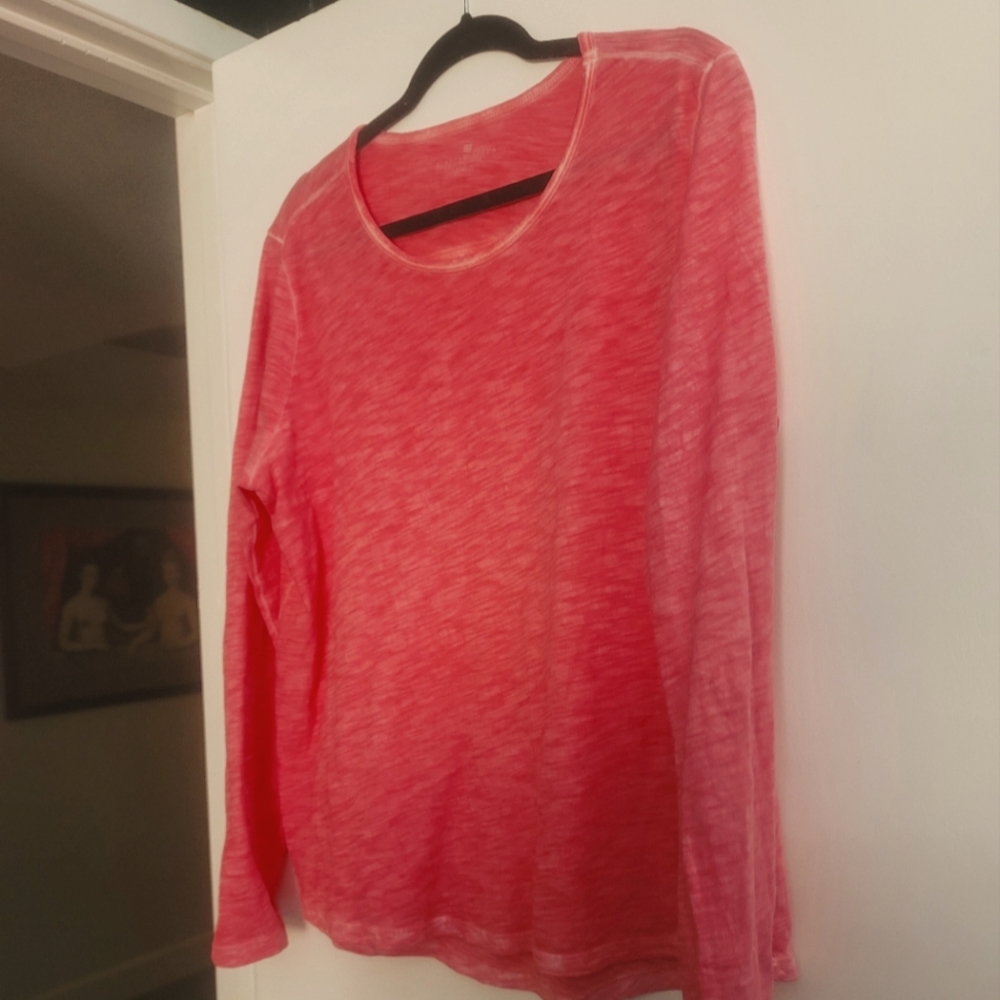 ELLIOT LAUREN Burnout lightweight athletic shirt